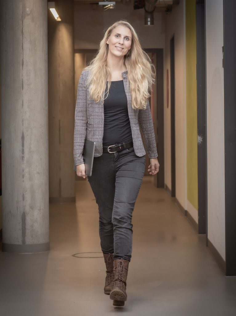 Happy to establish her own research group: Dr. Marina Höhne.